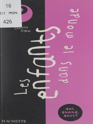 cover image of Les enfants dans le monde